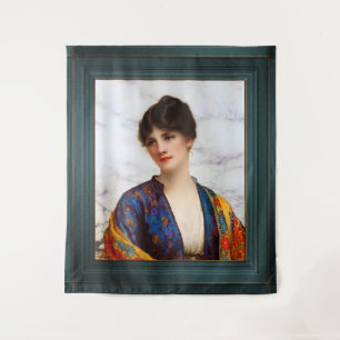 Tapete De Parede Valeria por William Clarke Wontner
