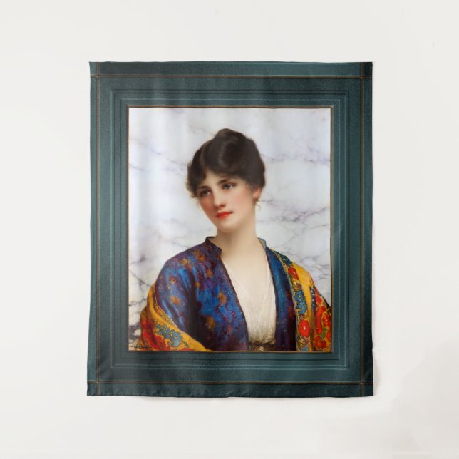 Tapete De Parede Valeria por William Clarke Wontner (Frente)
