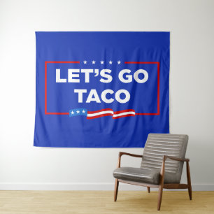 Tapete De Parede Vamos Vai Taco Trump Sempre Fala Engraçado