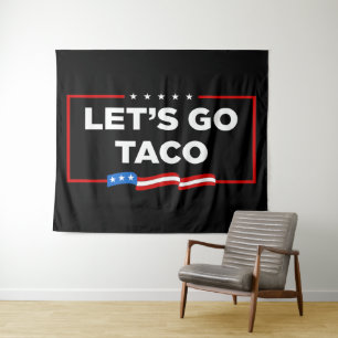 Tapete De Parede Vamos Vai Taco Trump Sempre Fala Engraçado