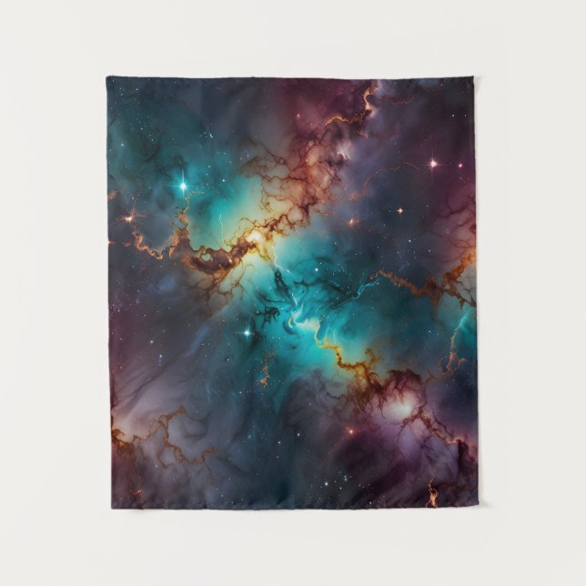 Tapete De Parede Veias Celestiais (Frente)