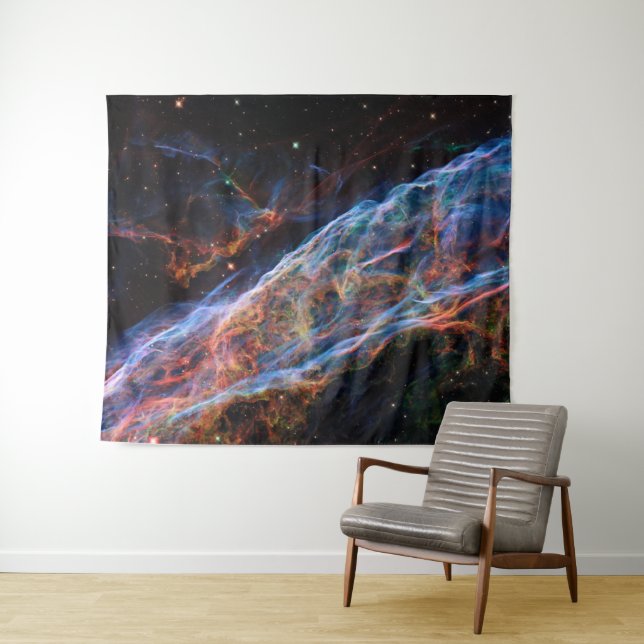 Tapete De Parede Veil Nebula Supernova Mantém Telescópio Hubble (In Situ (Horizontal))