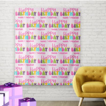 Velas Coloridas Personalizadas de Aniversário