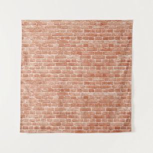 Tapete De Parede Velho muro vermelho de tijolos.