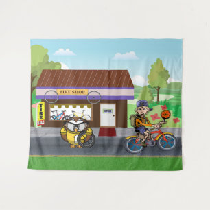 Tapete De Parede Venda de pneus no Compro de bicicleta