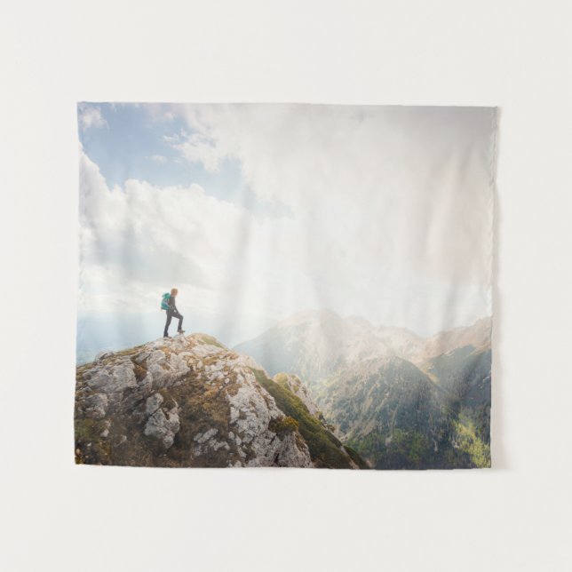 Tapete De Parede Vendedor de montanha (Frente (Horizontal))