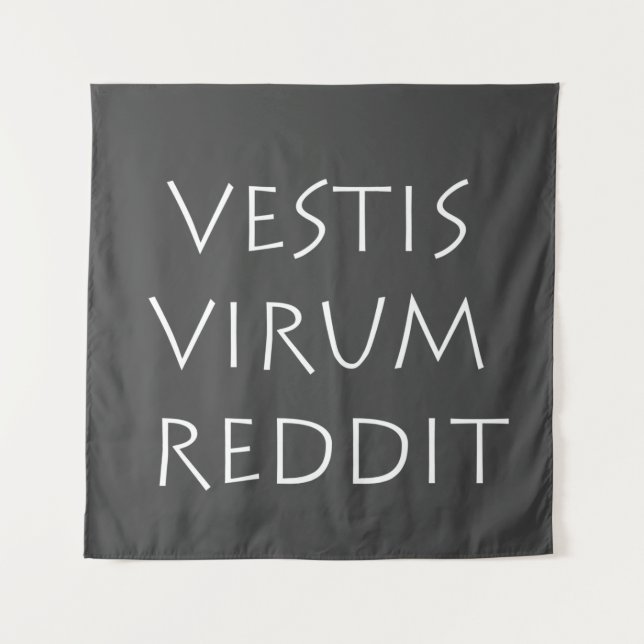 Tapete De Parede Vestis virum reddit (Frente)