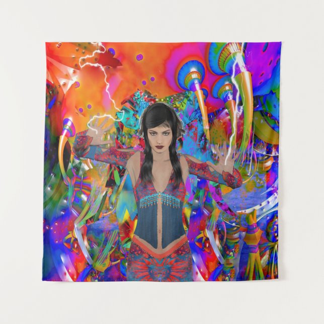 Tapete De Parede Viajante Elétrico (Frente)