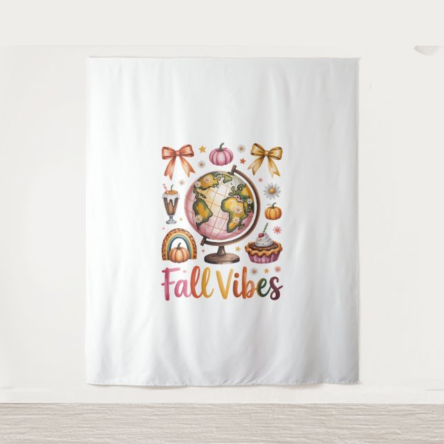 Tapete De Parede Vibes de queda (Frente)