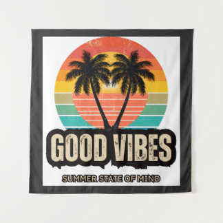 Tapete De Parede Vibrações do Verão Retro
