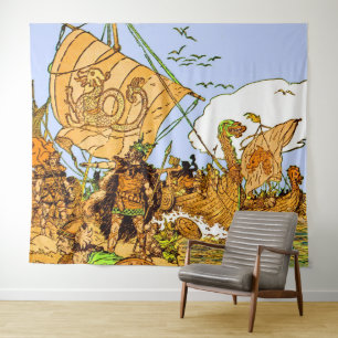 Tapete De Parede Vikings