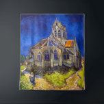 Tapete De Parede Vincent van Gogh - A Igreja em Auvers<br><div class="desc">Igreja de Auvers / l'Eglise à Auvers-sur-oise de Vincent Van Gogh em 1890</div>