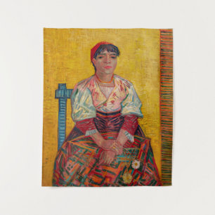 Tapete De Parede Vincent Van Gogh - A Mulher Italiana