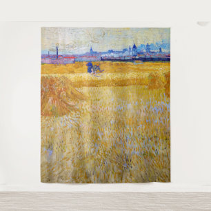 Tapete De Parede Vincent van Gogh - Os Harvesters