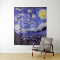 Vincent Van Gogh Starry Night Vintage Fine Art