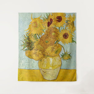 Tapete De Parede Vincent Van Gogh - Vaso com Doze Girassóis