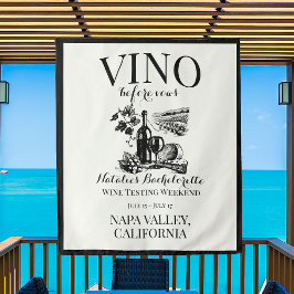 Tapete De Parede Vino Antes De Vows Bach Bachelorette Personalizado