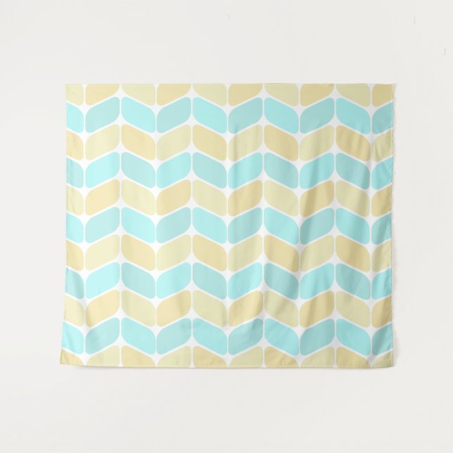 Tapete De Parede Vintage Diagonal Rectangles Sandy Beach (Frente (Horizontal))