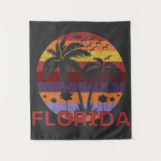 Tapete De Parede Vintage Florida USA Summer Beach