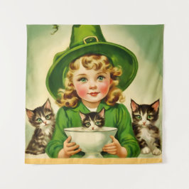 Tapete De Parede vintage Halloween cutie no9