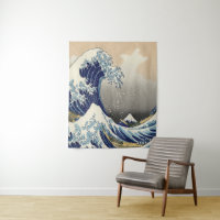 vintage japanese ukiyo e art a onda do excelente
