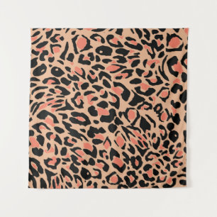 Tapete De Parede Vintage Leopard Pattern Design