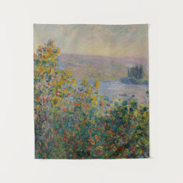Tapete De Parede Vintage Monet Flower Beds em Vétheuil