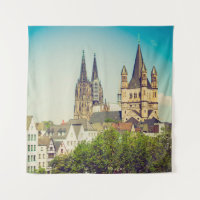 Vintage procurando Catedral de Colônia Koelner em