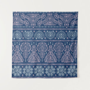 Tapete De Parede vintage Tribal Mexicano Vintage, ponto de encontro