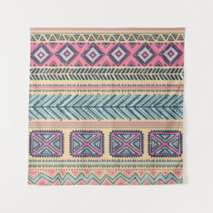 Tapete De Parede Vintagem tribal sem descontinuidades