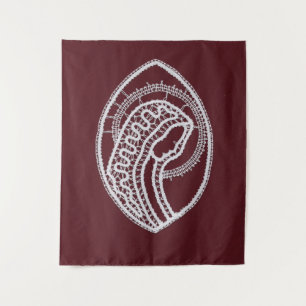 Tapete De Parede Virgem Santa Católica, rendas