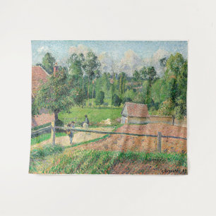 Tapete De Parede Vista da janela do artista Camille Pissarro