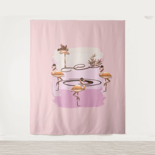 Tapete De Parede Vista de Férias Douradas (Frente)