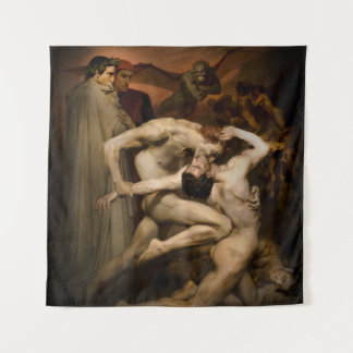 Tapete De Parede Vivid Retro - Dante e Virgil