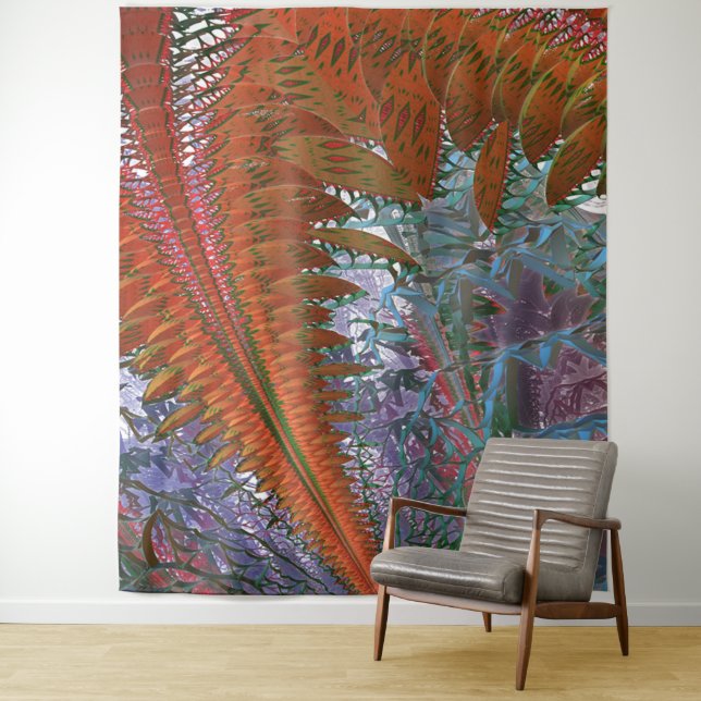 Tapete De Parede Voando através da Floresta da Selva (In Situ)