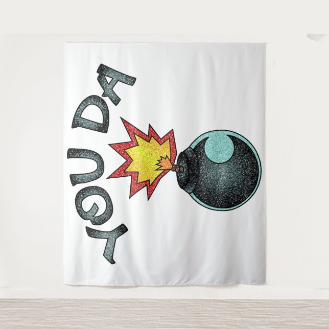 Tapete De Parede Você Da Glitter Bomba (Frente)