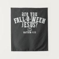 Você é Fall-O-Ween Jesus Cristão Halloween