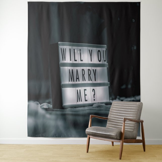 Tapete De Parede Você Quer Se Casar Comigo?  Proposta de Casamento  (In Situ)