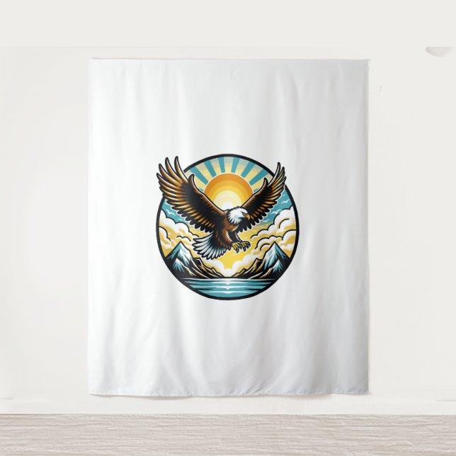 Tapete De Parede voo de águia (Frente)