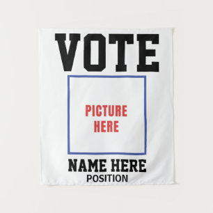 TAPETE DE PAREDE VOTAR FOTO PERSONALIZAR NOME