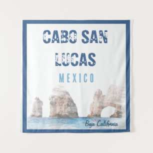 Tapete De Parede Watercolor Cabo San Lucas México Arco Vintage