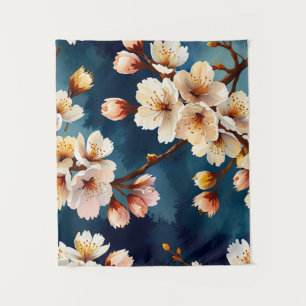 Tapete De Parede Watercolor Sakura Dreams