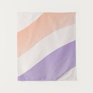 Tapete De Parede Wavy Gradient Soothing Lines