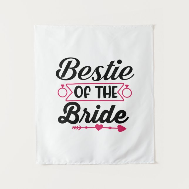 Tapete De Parede Wedding Bestie Of The Bride (Frente)