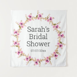 Tapete De Parede Wedding shower personalized tapestry
