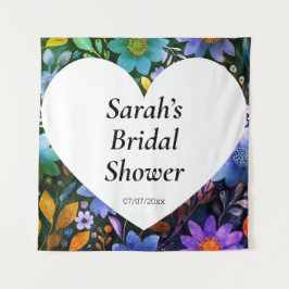 Tapete De Parede Wedding shower wall poster personalized