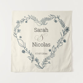 Tapete De Parede Wedding shower wall poster personalized