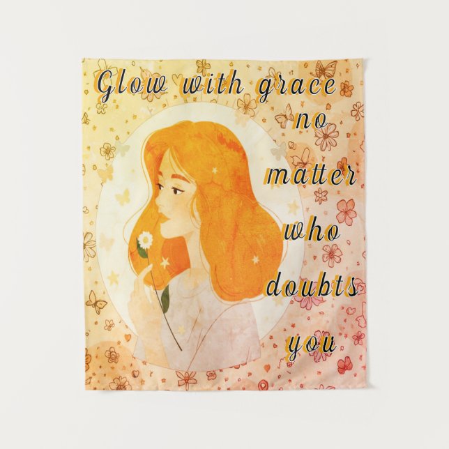 Tapete De Parede Whimsical Garden - Modern Tapestry (Frente)