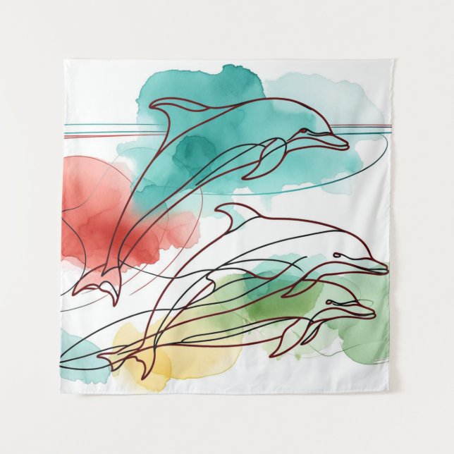 Tapete De Parede Whispers Watercolor (Frente)