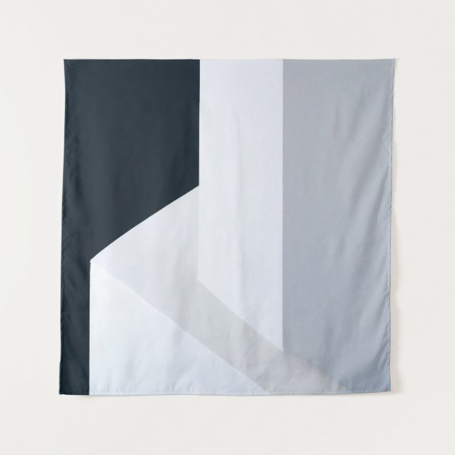 Tapete De Parede White, black, and gray illustration (Frente)